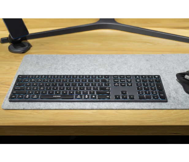 SILVER MONKEY Alu Keys Premium Backlight Black SMA256 - 1266238 - zdjęcie 7